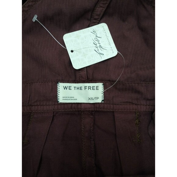 Free People We The Free Felix Tapered Overalls Jumpsuit Pinafore XS NWT 282795 - Picture 14 of 15